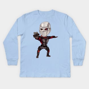 Chibi Deadshot Kids Long Sleeve T-Shirt